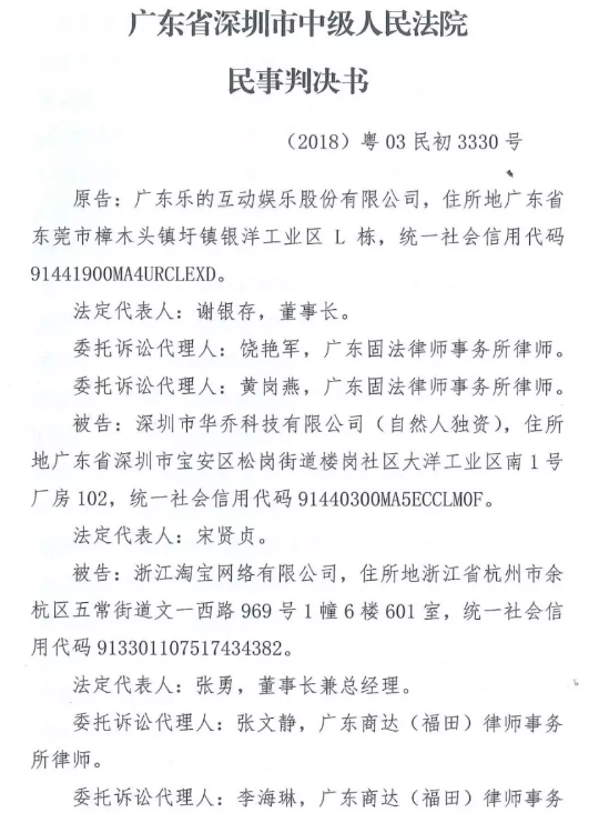 销售专利侵权商品,淘宝平台被判担责